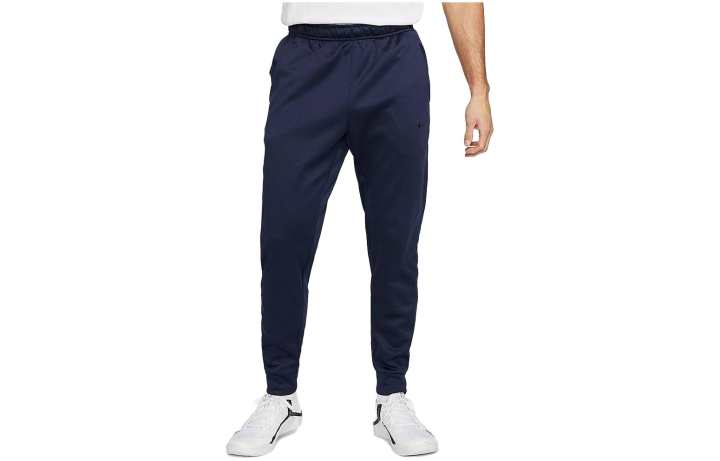 Nike Nike Knitted Sweatpants Men's Dark Blue Moderate Cuffed Pants