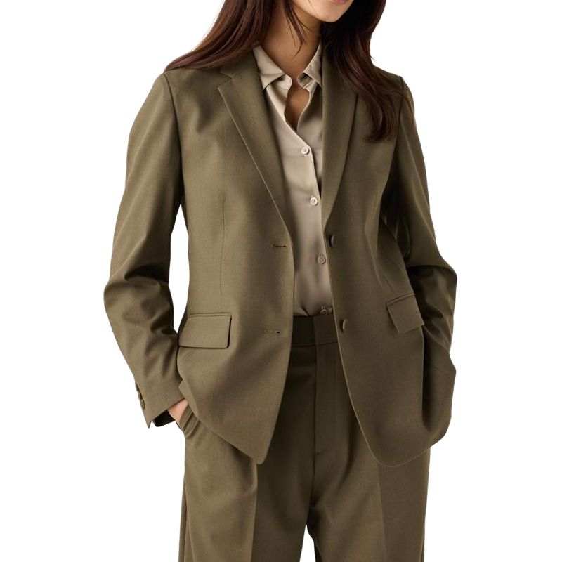 UNIQLO Business Suit Women's Olive