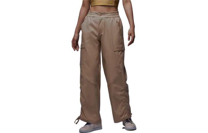 Jordan Jordan Cargo Pants Women's Desert Yellow Moderate Straight Fit Pants