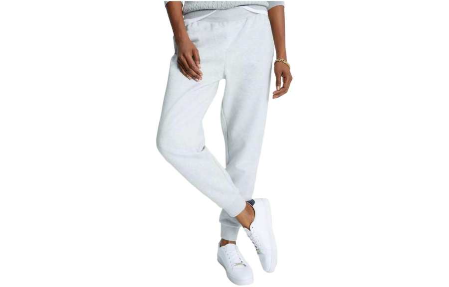 Tommy Hilfiger Relaxed Fit Solid Sweatpant Pants Casual Pants Women's Gray