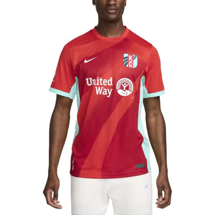 Nike Nike Kansas City Current 2024 Stadium Primary Men's Nike Dri FIT Nwsl Replica Jersey