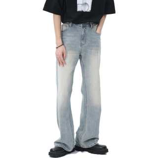 Voguo Relay Jeans Unisex Blue Moderate Flared Pants