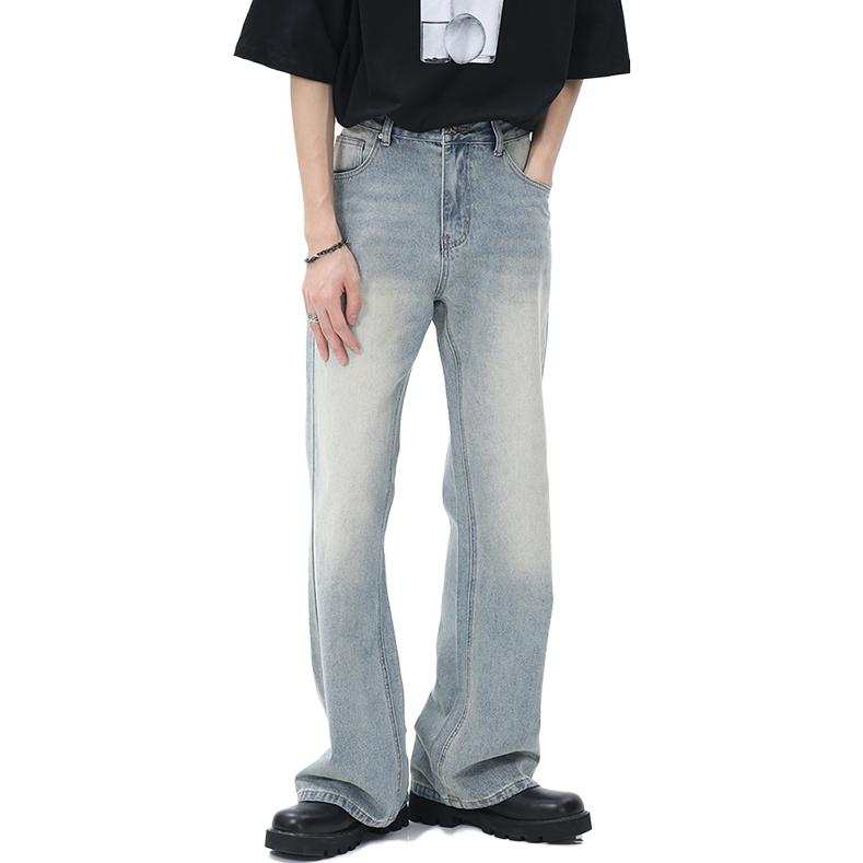 Voguo Relay Jeans Unisex Blue Moderate Flared Pants