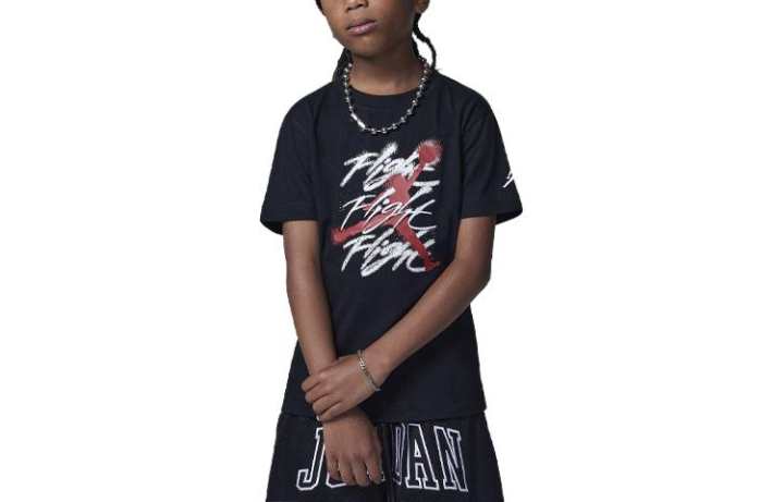 Jordan Jordan Kids T Shirts Crew Neck Moderate