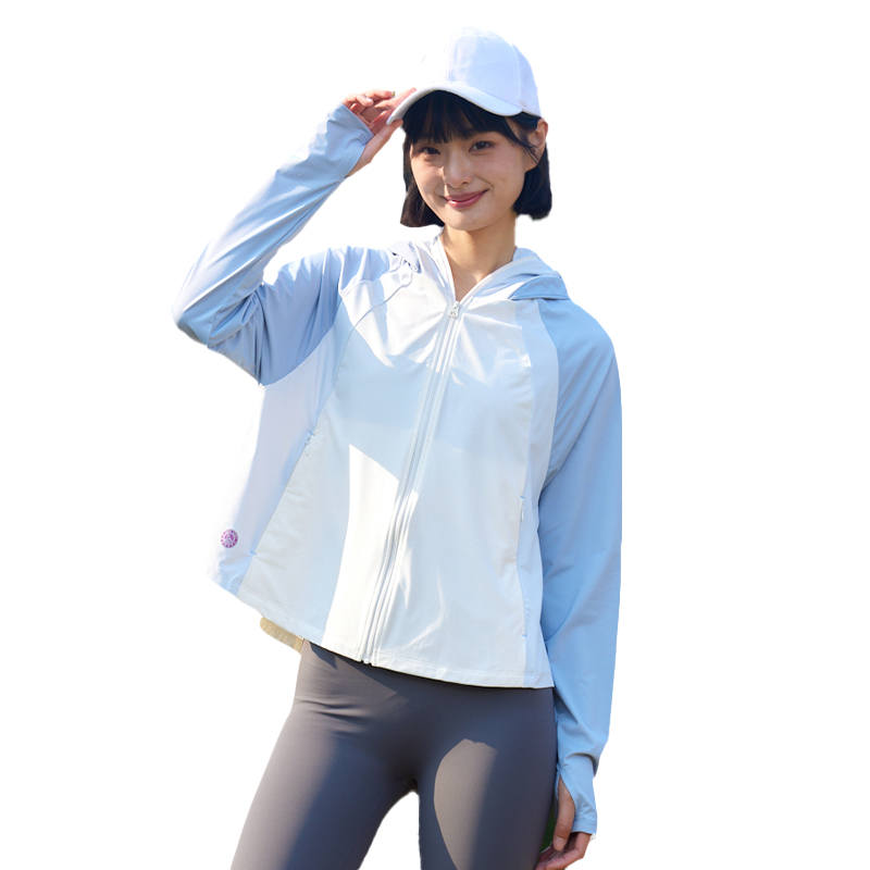 MIIOW UV Protection Short UV Protection Long Sleeved Loose Fit Sun Protection Clothing Women's