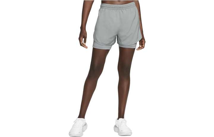 Nike Nike Sports Shorts Women's Smoke Gray Moderate Mock Two Piece