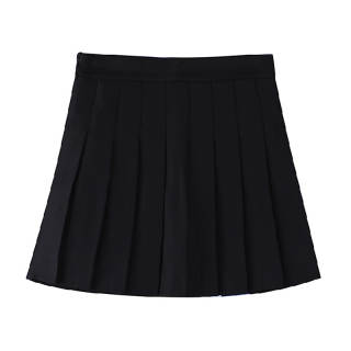 MM Casual Short Skirts Women's Moderate Short Pleated Skirt