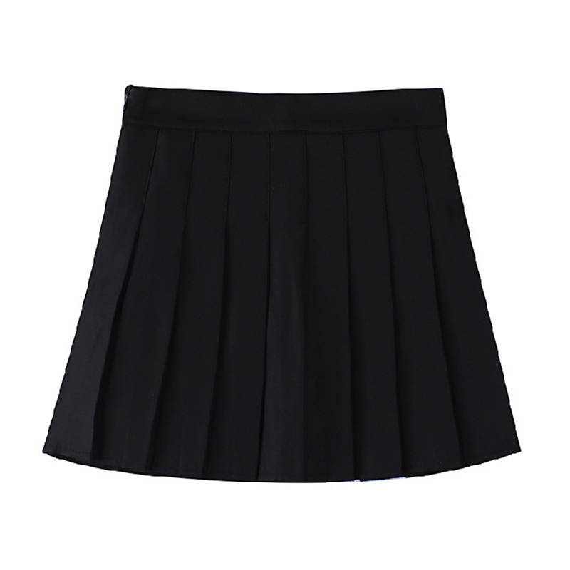 MM Casual Short Skirts Women's Moderate Short Pleated Skirt