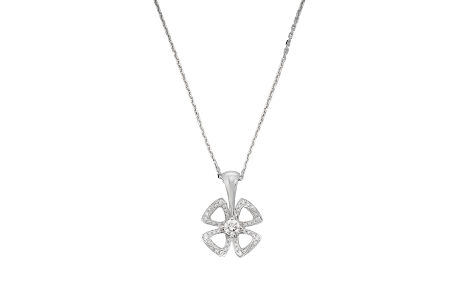 BVLGARI 18K White Gold Necklaces Unisex