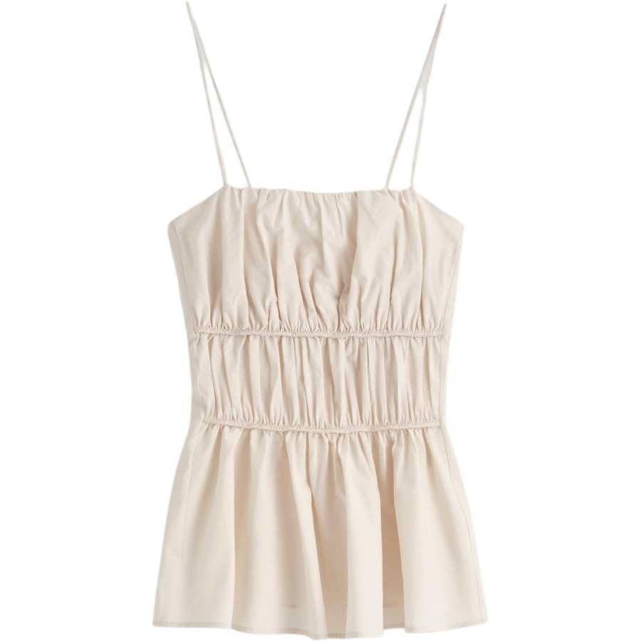 COS Camisoles Women's Beige Moderate Other