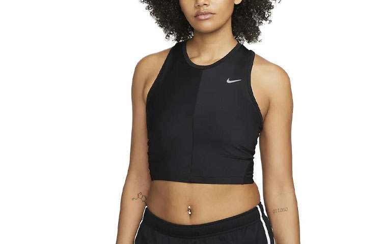 Nike Nike Tank Tops Women's Black Straight Fit