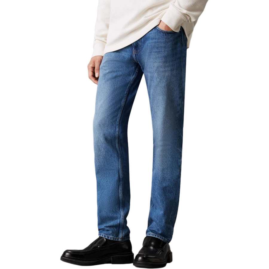 Calvin Klein CALVIN KLEIN Jeans Europe Version Men's Medium Blue