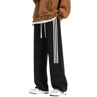 STORMATE Casual Pants Unisex Moderate Straight Fit Pants