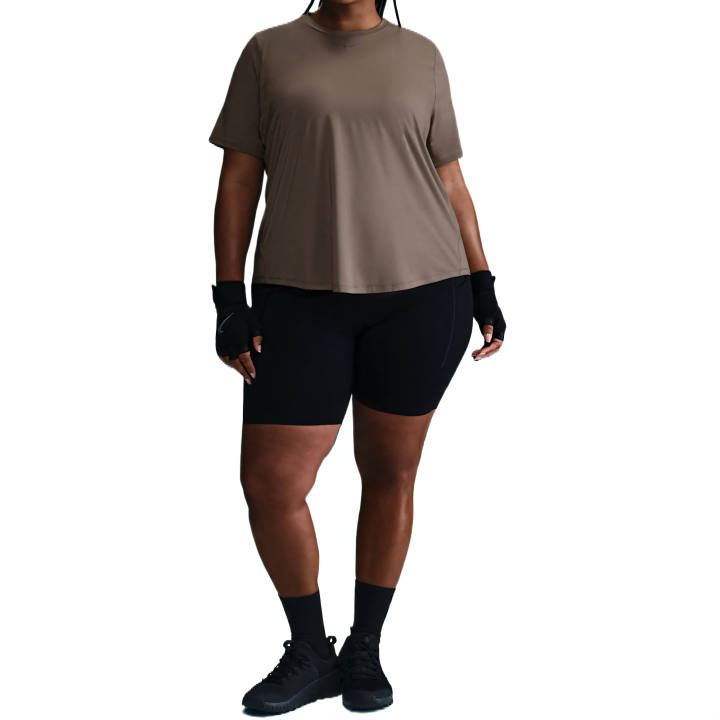 Nike Nike Dri Fit Regular T Shirt Women's Mink Fur Brown