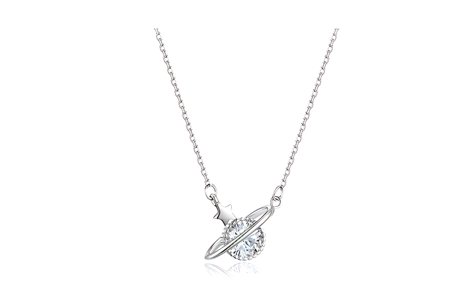 ZKY ZKY Necklaces Women's Silver+Box