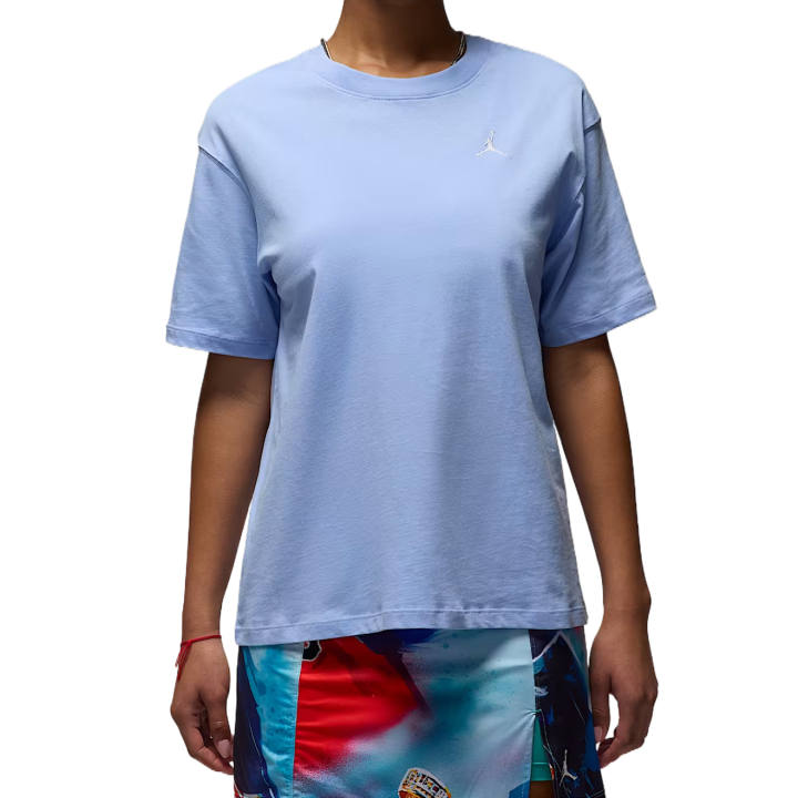 Jordan Jordan ESSENTIALS SS25 Drop Shoulder Sleeve T Shirt Women's Blue