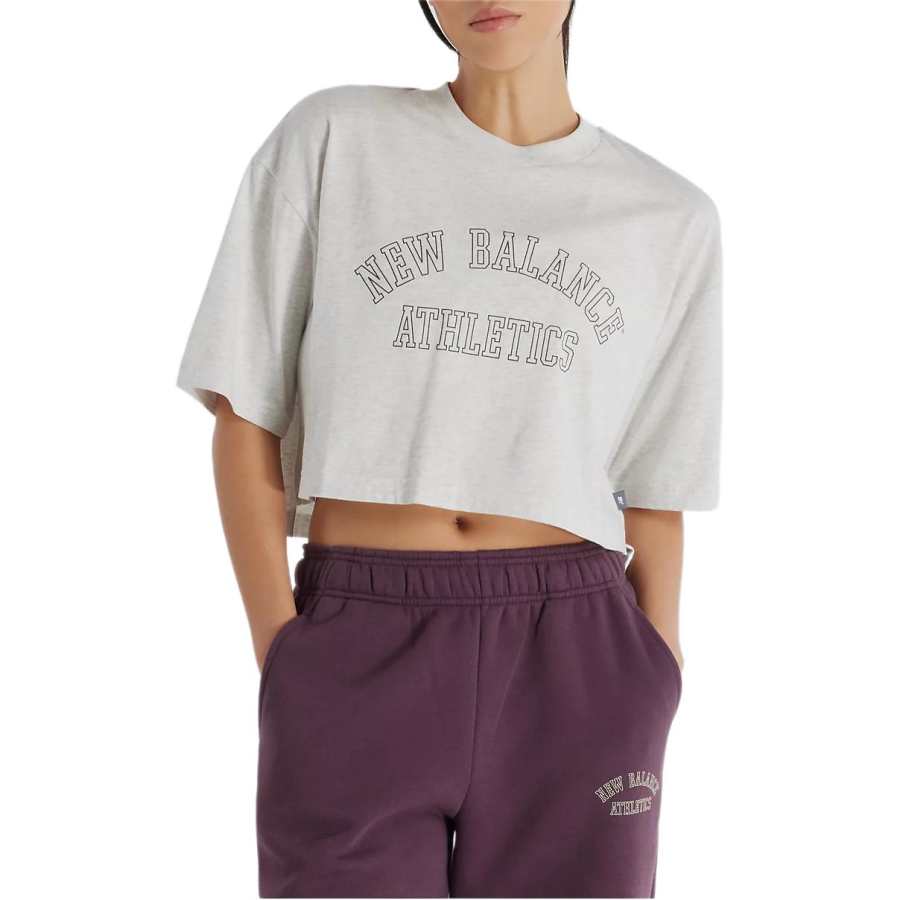 New Balance New Balance T Shirt Women's Gray Heather