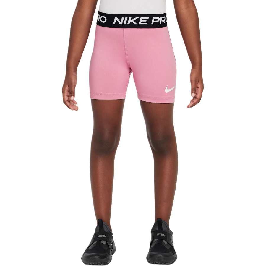 Nike Nike Dri FitPro Shorts Children Aged 3 7 Years Old Magic Flamingo