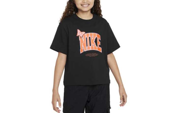 Nike Nike Kids T Shirts Crew Neck Moderate