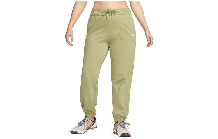 Nike Nike Knitted Sweatpants Women's Green Moderate Cuffed Pants