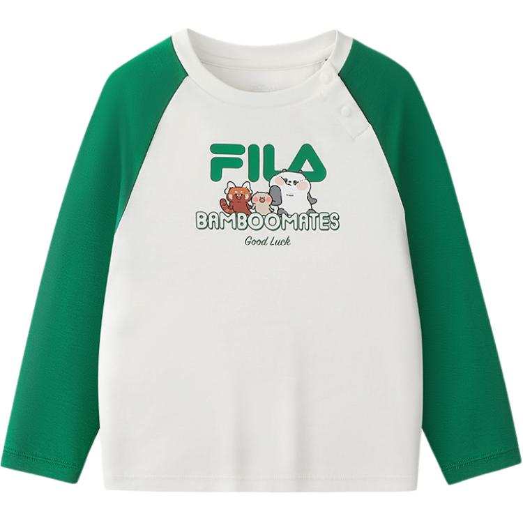 FILA KIDS T Shirt Mystic Dial Green Kids'