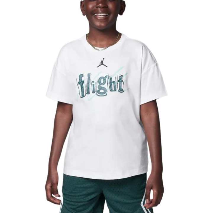 Jordan Jordan Grade School T Shirts Crew Neck Moderate
