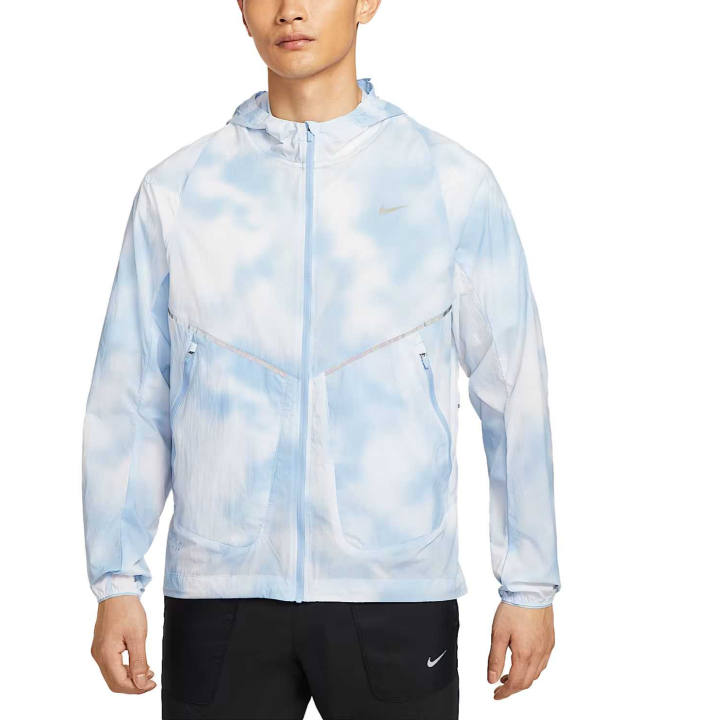 Nike Nike Jackets Men's Mind Blue Hooded Moderate Other