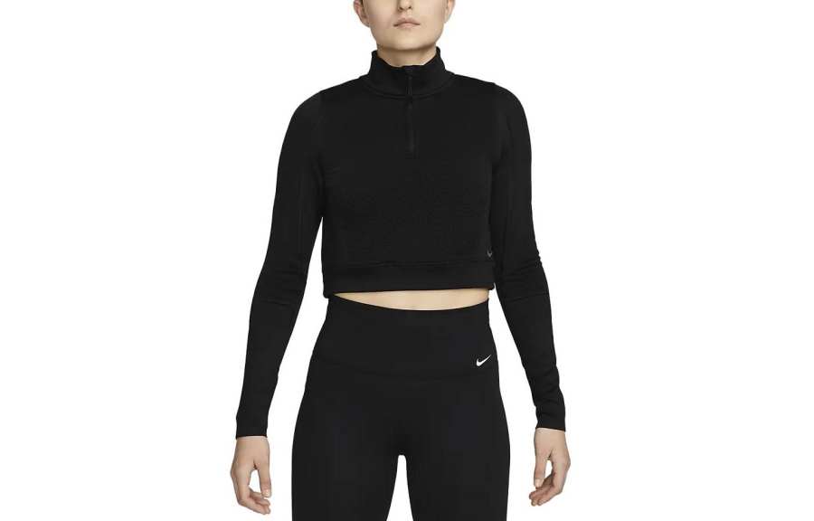 Nike Nike THERMA FIT ADV Cropped Coats Women's Black Stand Collar Moderate