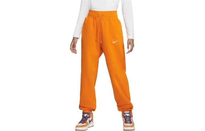 Nike Nike Knitted Sweatpants Women's Orange Moderate Cuffed Pants