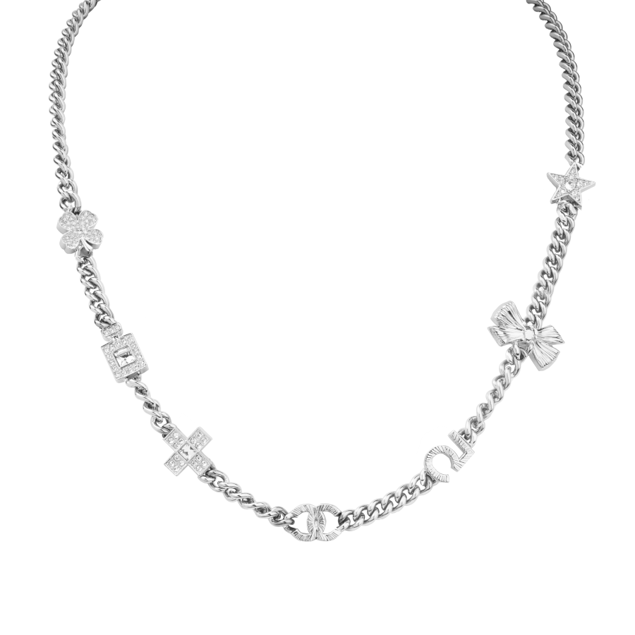 CHANEL Laces Alloy Rhinestone, Pearl Necklaces Women's