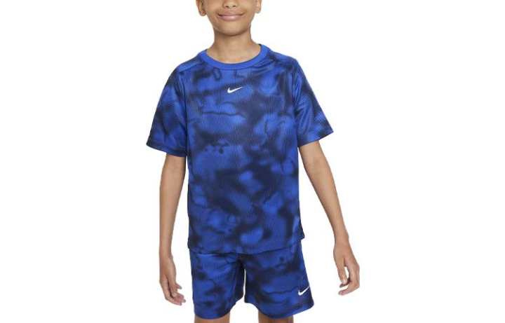 Nike Nike T Shirt Dri FIT Multi+ Blue Kids'
