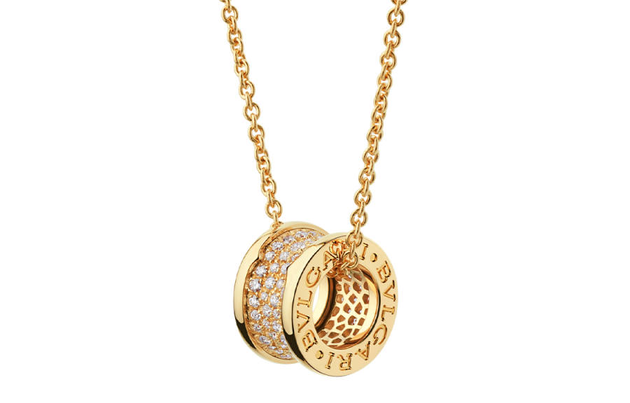 BVLGARI B.Zero1 Series Necklaces Women's Gold