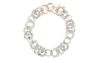 Sacai Polished-finish Chain-link Necklace