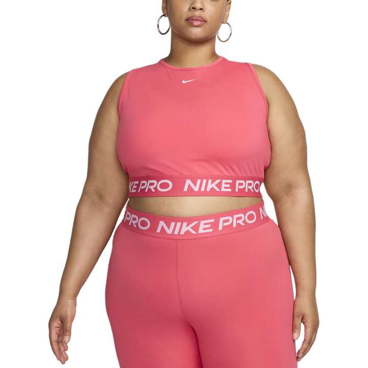 Nike Nike Pro Women's Dri-FIT Cropped Tank Top Plus Size