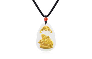 KING TAI SANG Agate Necklaces Unisex