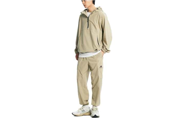 New Balance New Balance Jackets Men's Beige Hooded Moderate Other