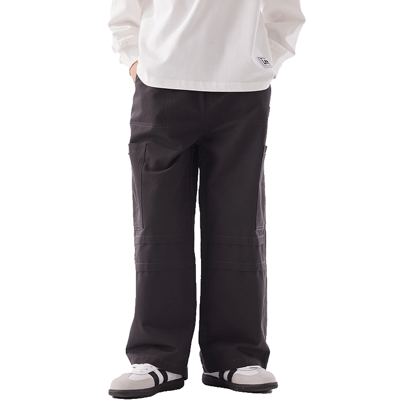 LEE KIDS Full Length Pants Teenagers Dark Gray