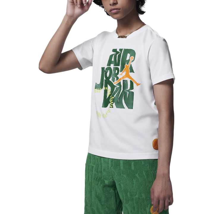 Jordan Jordan Jumpman Air Fuel Up, Cool Down T Shirt White Kids'