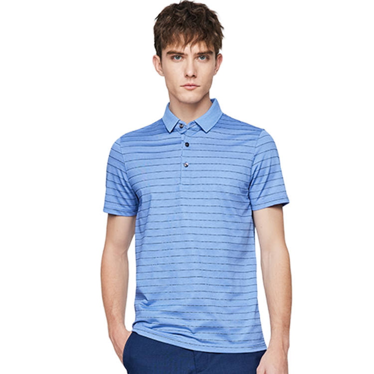 Hodo Polo Shirts Men's Lapel Thin Straight Fit