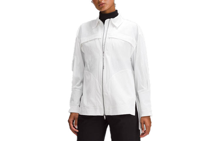 Lululemon Lululemon Mixed Woven Shirt Women's White