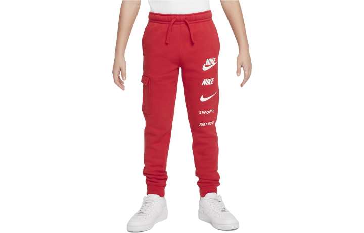 Nike Nike Knitted Sweatpants Sportswear Red Kids'