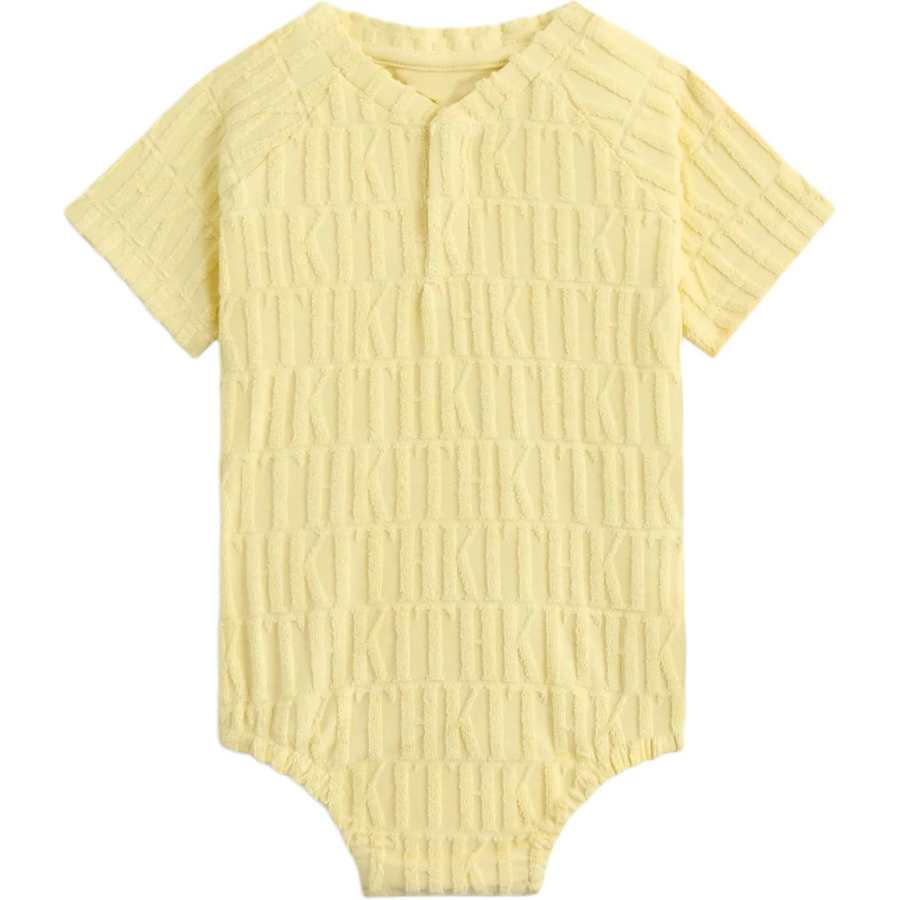 KITH Jumpsuit Monogram Baby Terry Henley Infant And Toddler