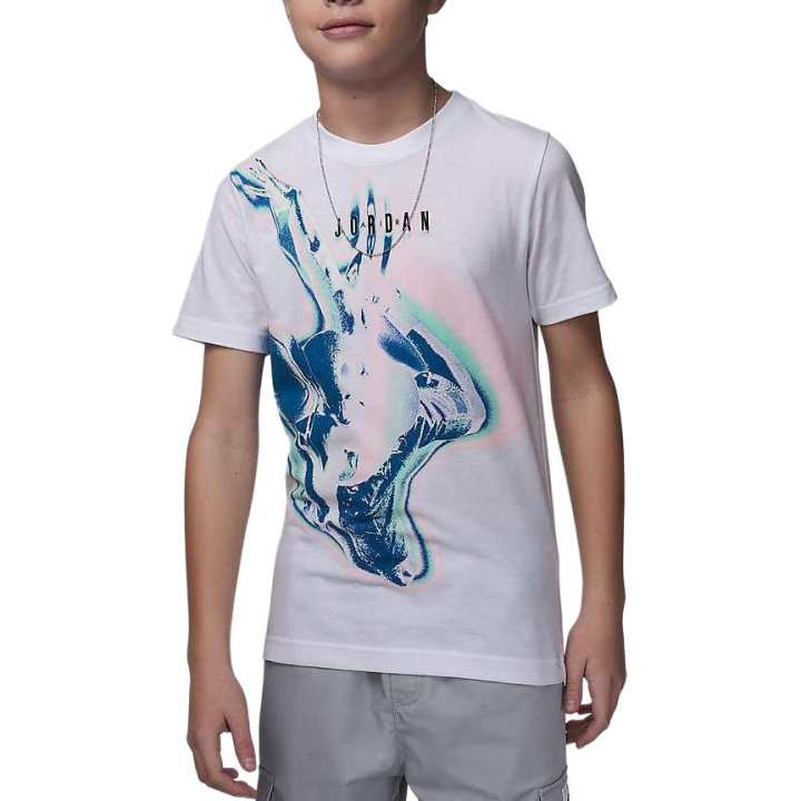 Jordan Jordan Kids T Shirts Crew Neck Moderate