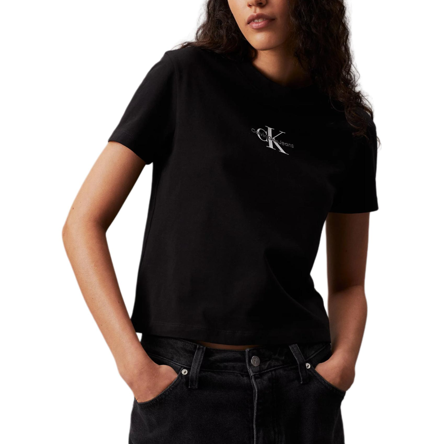 CALVIN KLEIN T Shirt Women's Black Europe Version