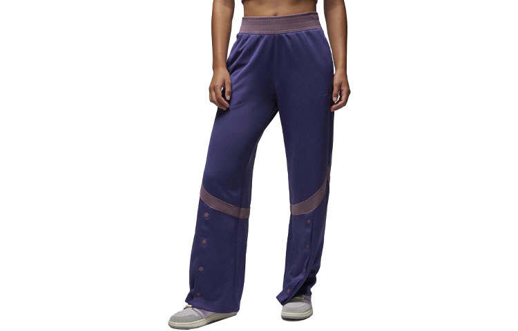 Jordan Jordan Casual Pants Women's Sky Purple Moderate Wide Leg Pants