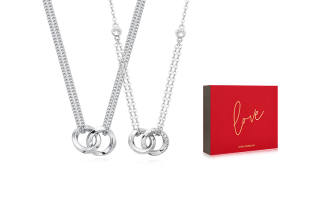 VIGG Alloy, Silver Plated, Gold Plated Necklaces Unisex