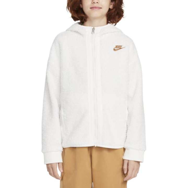 Nike Nike Jacket Club Sail White Teenagers
