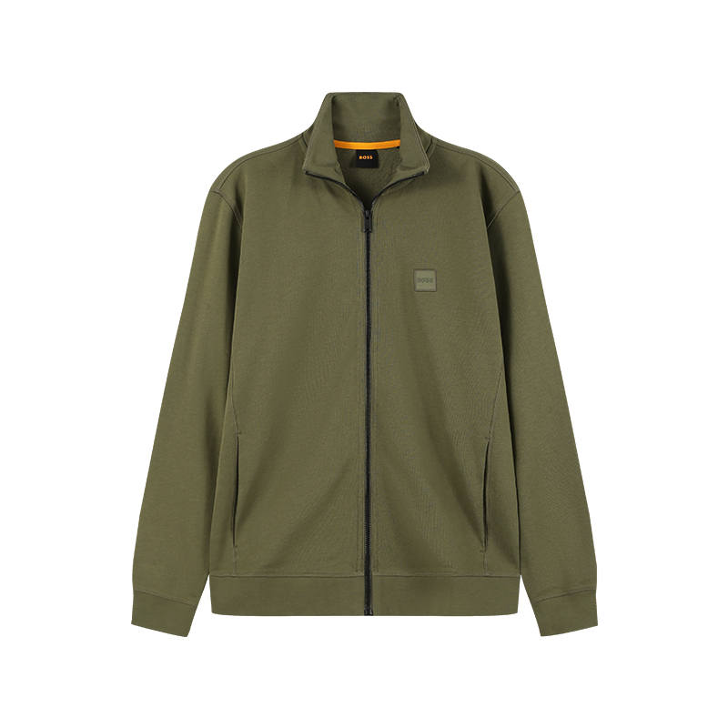 HUGO BOSS Hugo Boss zip-neck logo sweatshirt