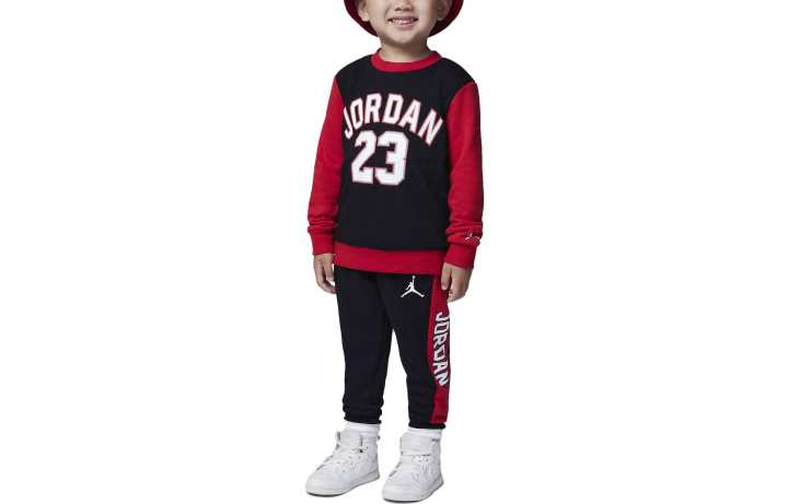 Jordan Jordan Kids Matching Sets Black Red Infant And Toddler