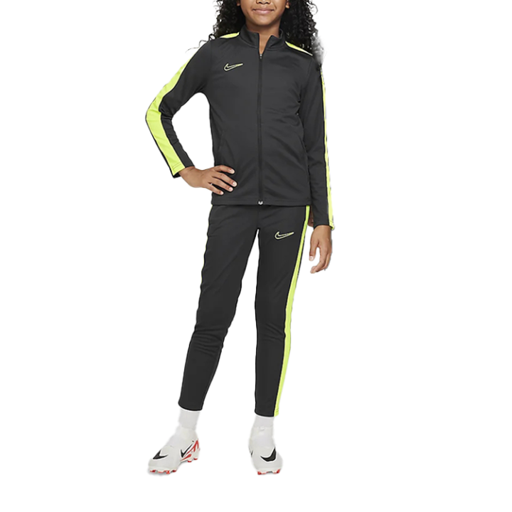 Nike Nike Casual Sportswear Dri FitAcademy Coal Black/Neon Yellow/Neon Yellow Children Aged 3 7 Years Old